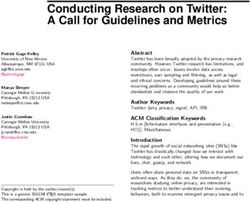 Conducting Research on Twitter: A Call for Guidelines and Metrics