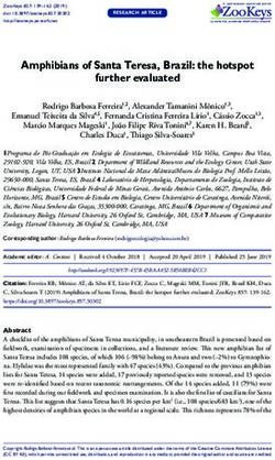 Amphibians of Santa Teresa, Brazil: the hotspot further evaluated - ZooKeys