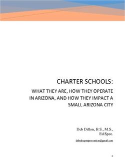 CHARTER SCHOOLS: WHAT THEY ARE, HOW THEY OPERATE IN ARIZONA, AND HOW THEY IMPACT A SMALL ARIZONA CITY - AAUW Prescott