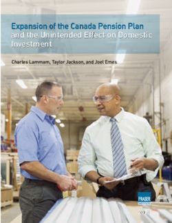 Expansion of the Canada Pension Plan and the Unintended Effect on Domestic Investment - Charles Lammam, Taylor Jackson, and Joel Emes - Fraser ...