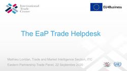 THE EAP TRADE HELPDESK - MATHIEU LORIDAN, TRADE AND MARKET INTELLIGENCE SECTION, ITC EASTERN PARTNERSHIP TRADE PANEL, 22 SEPTEMBRE 2020