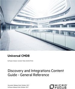 Discovery and Integrations Content Guide - General Reference - Universal CMDB Software Version: Content Pack 25.00 (CP25)