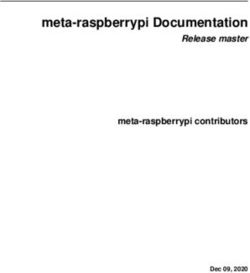 Meta-raspberrypi Documentation - Release master meta-raspberrypi contributors - Read the Docs