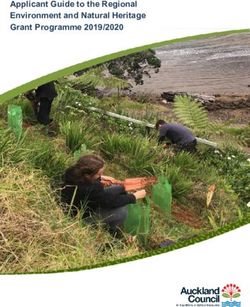 Applicant Guide to the Regional Environment and Natural Heritage Grant Programme 2019/2020 - Auckland Council
