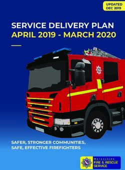 SERVICE DELIVERY PLAN APRIL 2019 - MARCH 2020 - SAFER, STRONGER COMMUNITIES, SAFE, EFFECTIVE FIREFIGHTERS - Merseyside ...