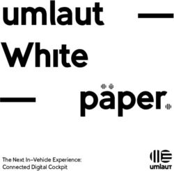 Umlaut - White - päper - The Next In-Vehicle Experience: Connected Digital Cockpit