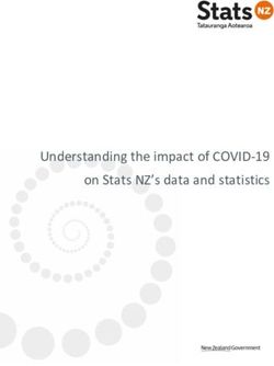 Understanding the impact of COVID-19 on Stats NZ's data and statistics