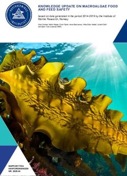 KNOWLEDGE UPDATE ON MACROALGAE FOOD AND FEED SAFETY