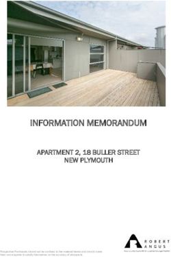 INFORMATION MEMORANDUM - APARTMENT 2, 18 BULLER STREET NEW PLYMOUTH - Robert Angus