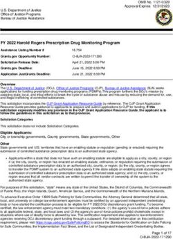FY 2022 Harold Rogers Prescription Drug Monitoring Program
