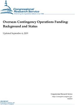 Overseas Contingency Operations Funding: Background and Status - Updated September 6, 2019 - FAS.org