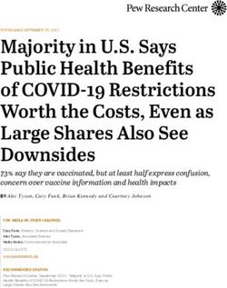 Majority in U.S. Says Public Health Benefits of COVID-19 Restrictions Worth the Costs, Even as Large Shares Also See Downsides