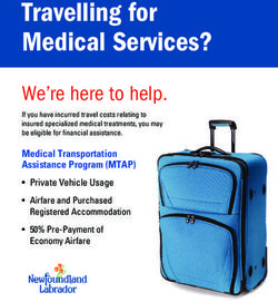 Travelling for Medical Services? - We're here to help.