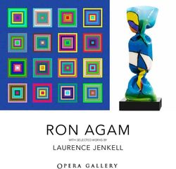 RON AGAM LAURENCE JENKELL - WITH SELECTED WORKS BY