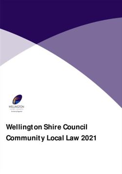Wellington Shire Council Community Local Law 2021