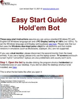 Easy Start Guide Hold'em Bot