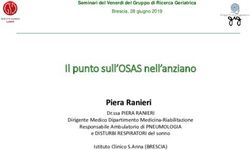 IL PUNTO SULL'OSAS NELL'ANZIANO - PIERA RANIERI - GRG