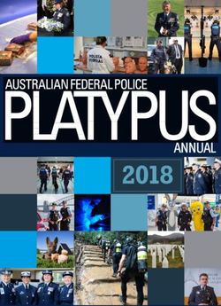 2018 ANNUAL - Australian Federal Police