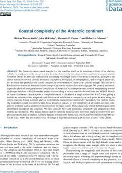 Coastal complexity of the Antarctic continent - ESSD