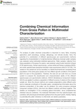 Combining Chemical Information From Grass Pollen in Multimodal Characterization