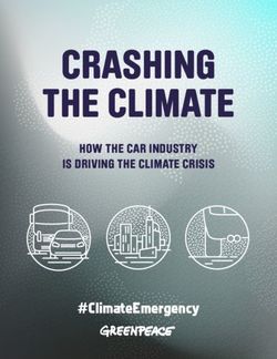 CRASHING THE CLIMATE - #ClimateEmergency - HOW THE CAR INDUSTRY IS DRIVING THE CLIMATE CRISIS - ES ...