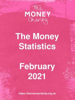 The Money Statistics February 2021