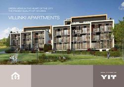 VILLINKI APARTMENTS GREEN VIEWS IN THE HEART OF THE CITY THE FINNISH QUALITY OF HOUSING