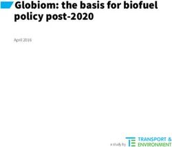 Globiom: the basis for biofuel policy post-2020 - April 2016 - a study by - Actu ...