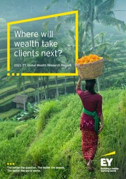 Where will wealth take clients next? - 2021 EY Global Wealth Research Report