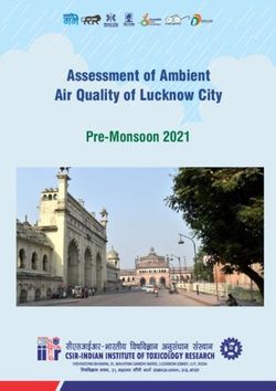 Assessment of Ambient Air Quality of Lucknow City - Pre-Monsoon 2021