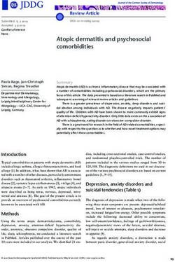 Atopic dermatitis and psychosocial comorbidities
