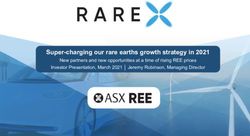 Super-charging our rare earths growth strategy in 2021 - New partners and new opportunities at a time of rising REE prices Investor Presentation ...