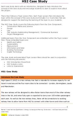 hs2 geography case study