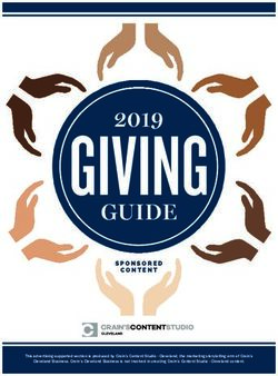 GIVING GUIDE 2019 - Crain's Cleveland Business
