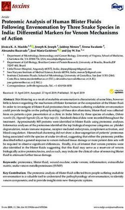 Proteomic Analysis of Human Blister Fluids Following Envenomation by Three Snake Species in India: Differential Markers for Venom Mechanisms of Action