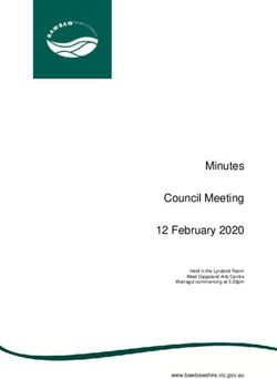Minutes Council Meeting 12 February 2020 - Baw Baw ...