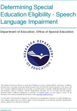 speech language impairment eligibility criteria california