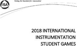 2018 INTERNATIONAL INSTRUMENTATION STUDENT GAMES - ISA-SAIT Student ...