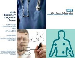 Multi-disciplinary Diagnostic Centre - UCLH Cancer Collaborative annual event