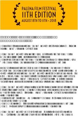 PALENA FILM FESTIVAL - COMPETITION ANNOUNCEMENT 2018 - Click for festivals