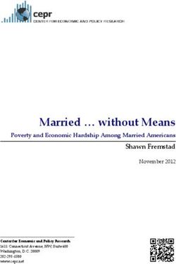 Married without Means - Poverty and Economic Hardship Among Married Americans Shawn Fremstad