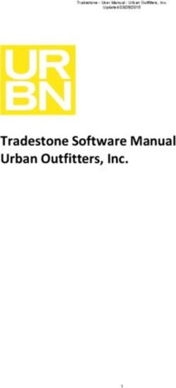 Tradestone Software Manual Urban Outfitters, Inc.