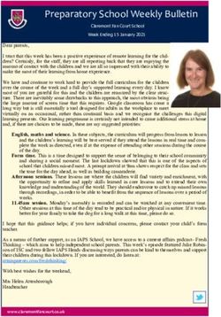 Preparatory School Weekly Bulletin