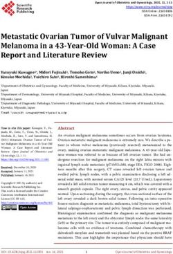 Metastatic Ovarian Tumor Of Vulvar Malignant Melanoma In A 43-Year-Old ...