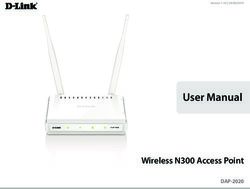 User Manual Wireless N300 Access Point - Version 1.10 | 18/06/2019