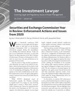 Securities and Exchange Commission Year in Review: Enforcement Actions