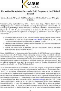 Karus Gold Completes Successful Drill Program at the FG Gold Project