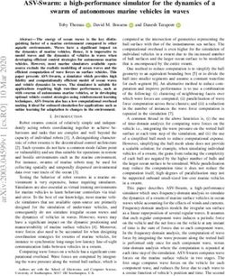 ASV-Swarm: a high-performance simulator for the dynamics of a swarm of autonomous marine vehicles in waves