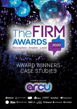 AWARD WINNERS CASE STUDIES - Headline sponsor - Forum for In-House ...