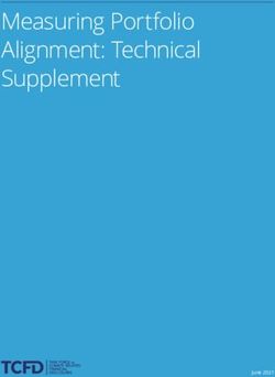 Measuring Portfolio Alignment: Technical Supplement